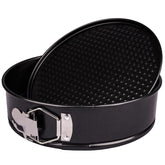 RFAQK 7 Inch Springform Cake Pan-Nonstick Baking Set with Removable Bottom,Leakproof Cheesecake Pan with 30Pcs Parchment Papers,(E-Book Included)